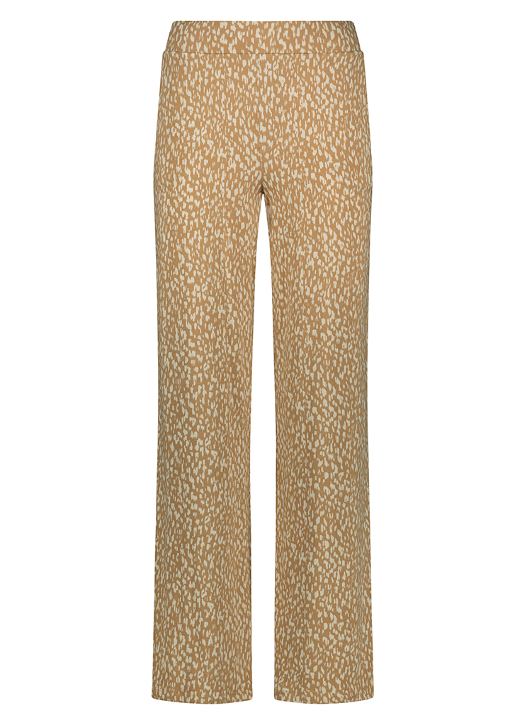 Tramontana D01 08 101 Trousers Sprinkles Print Broek 009992 printbrowns