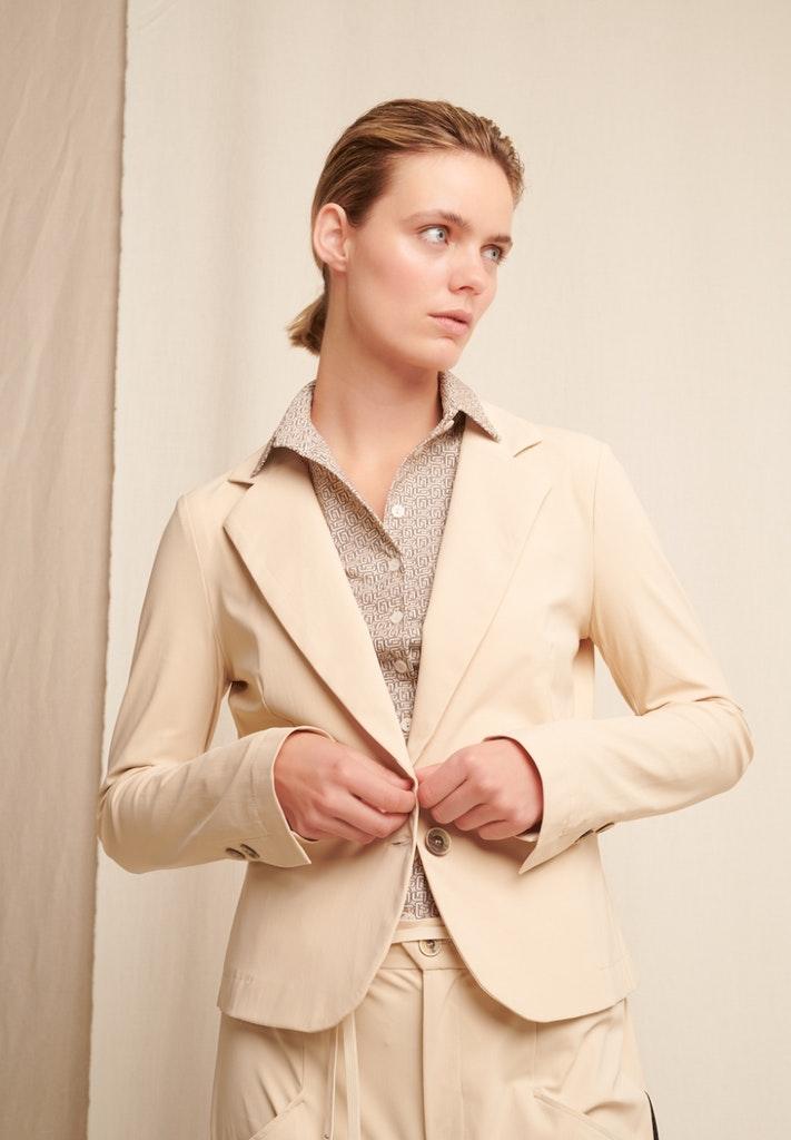 Jane Lushka Female Jassen Solomon Blazer Technical Jersey