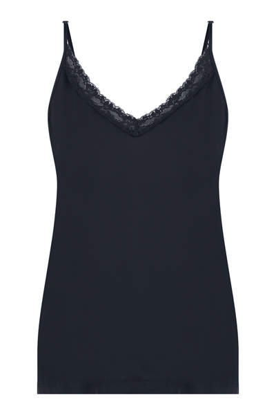 Studio Anneloes Vivie Lace Singlet 08331 Tops En Singlets 6900 Dark Blue