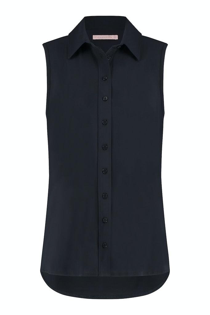 Studio Anneloes Bobby Sls Blouse 94771 Blouse 6900 Dark Blue