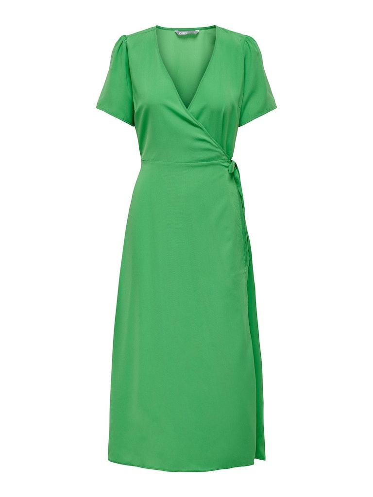 Only 15259150 Onlkesia Life S s Midi Dress Ptm Zomerjurkjes Kelly Green