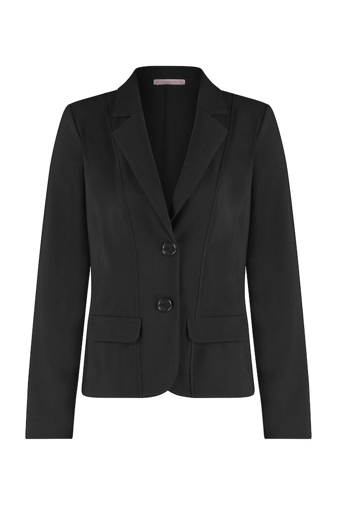 Studio Anneloes Bright Bonded Blazer 94780 Blazers 9000 Black