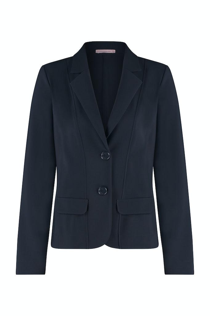 Studio Anneloes Bright Bonded Blazer 94780 Blazers 6900 Dark Blue