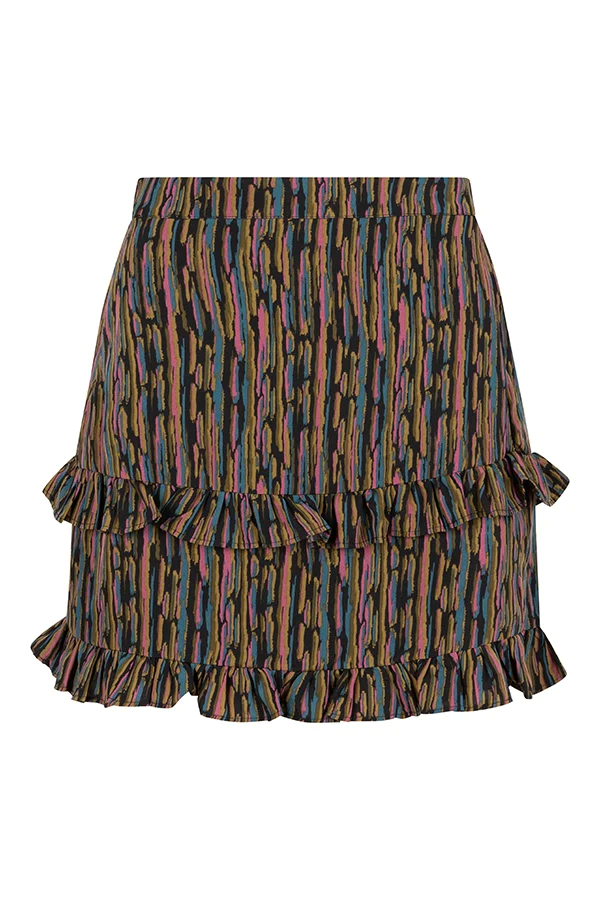 Lofty Manner Oj33 Skirt Silvana 766 Abstract Landscape P