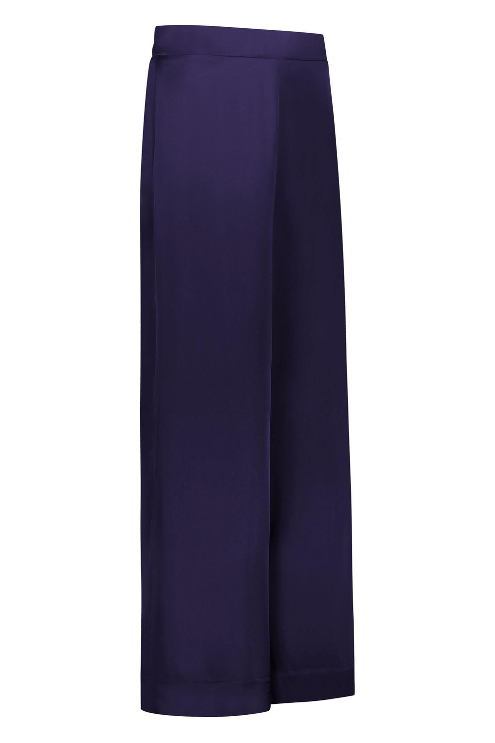 Studio Anneloes Chica Satin Trousers 09221 Broek 3800 Deep Purple