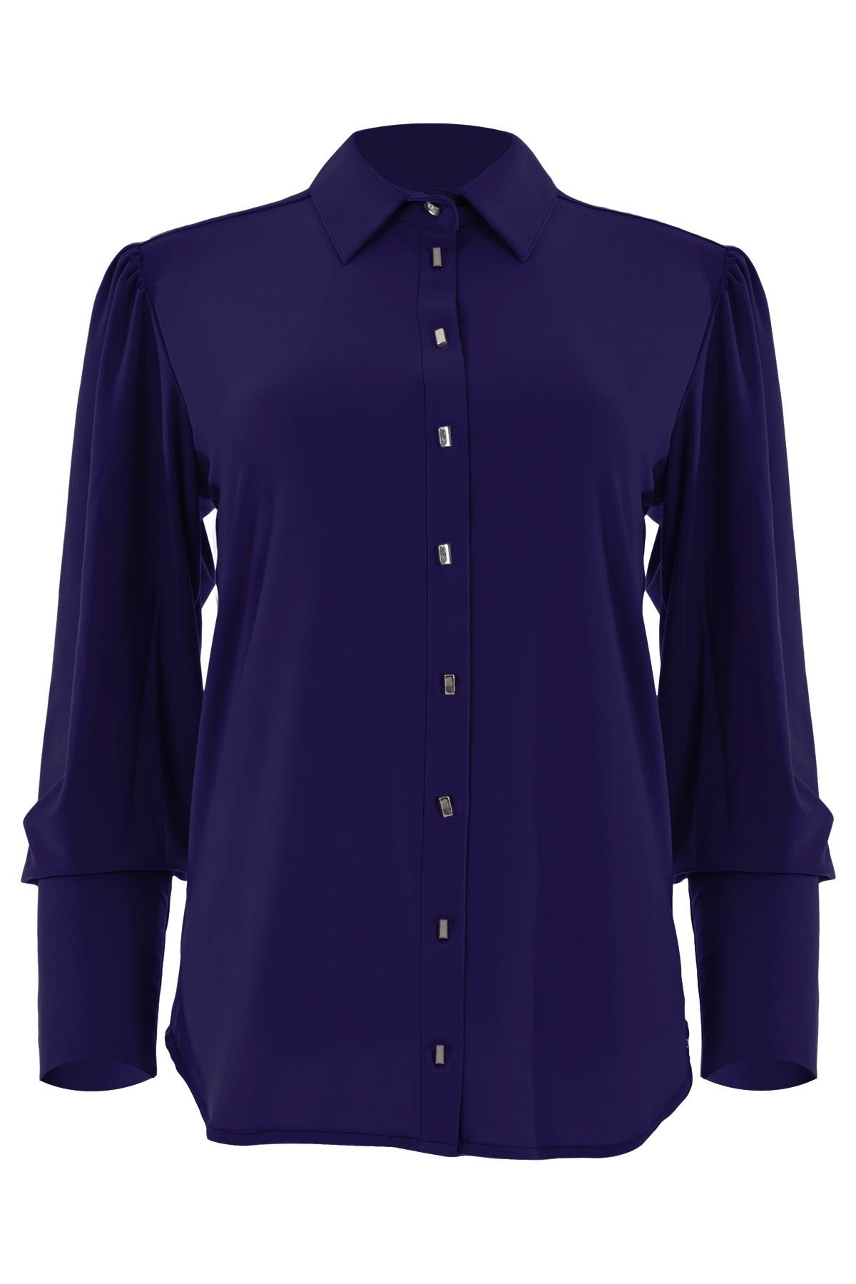 Maicazz Sp24.20.003 Ilerie Blouse Baja Blue