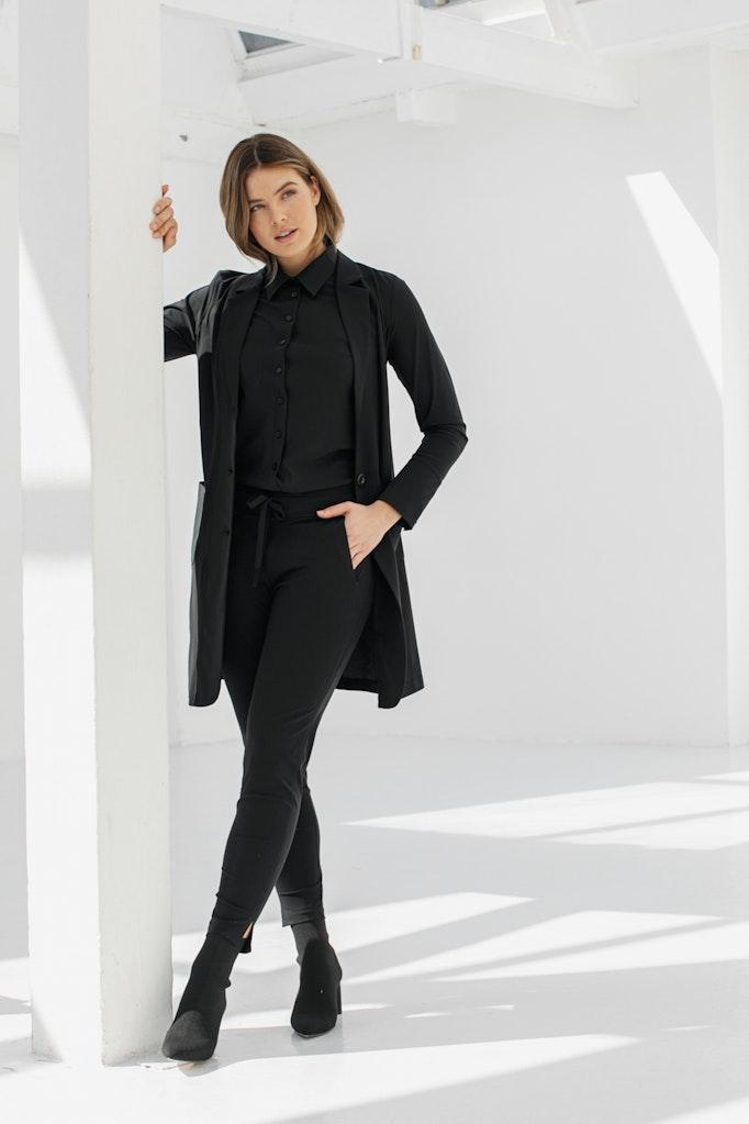 Factuur Vorming nakoming Studio Anneloes startup trouser 90770 Broek 9000 black | Expresswear.nl