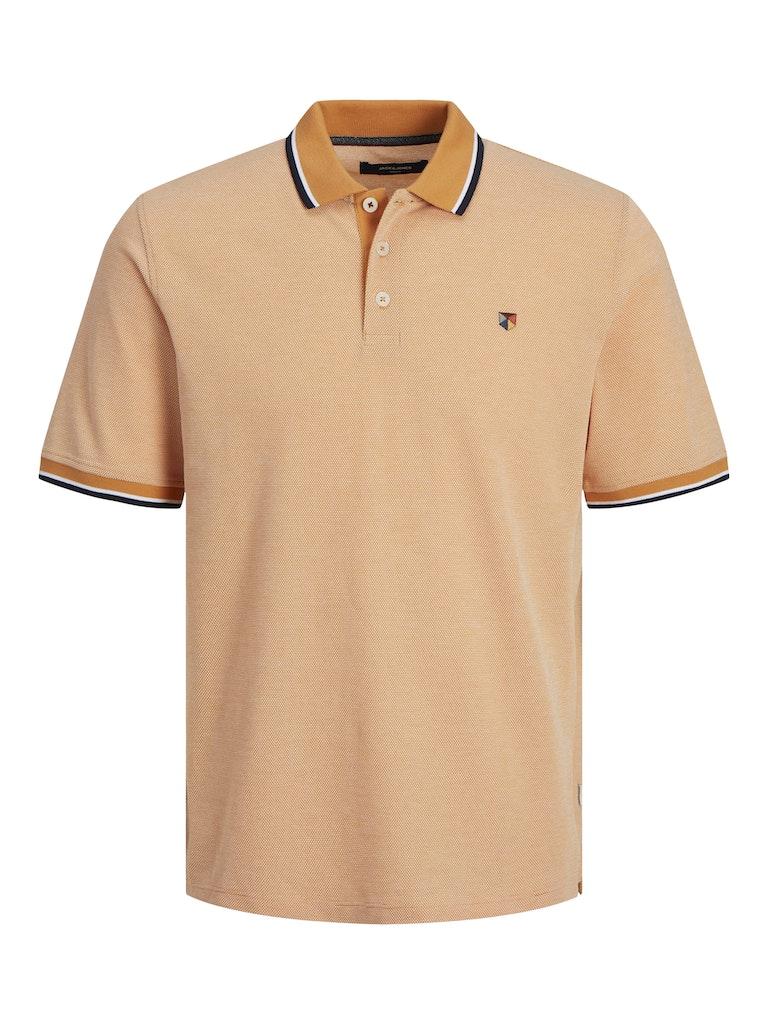 J j Premium Jprbluwin Polo Ss Noos 12169064 Poloshirts Nugget Reg. W. White