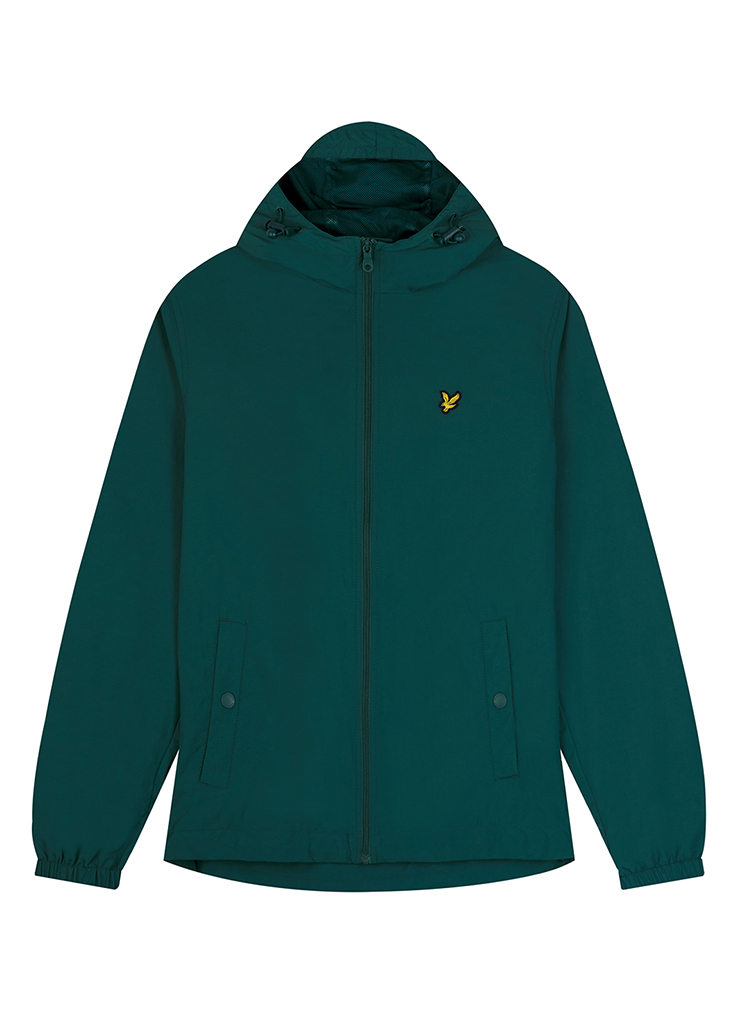 Lyle Scott Male Jassen Jk464v Zip Through Hooded Jacket