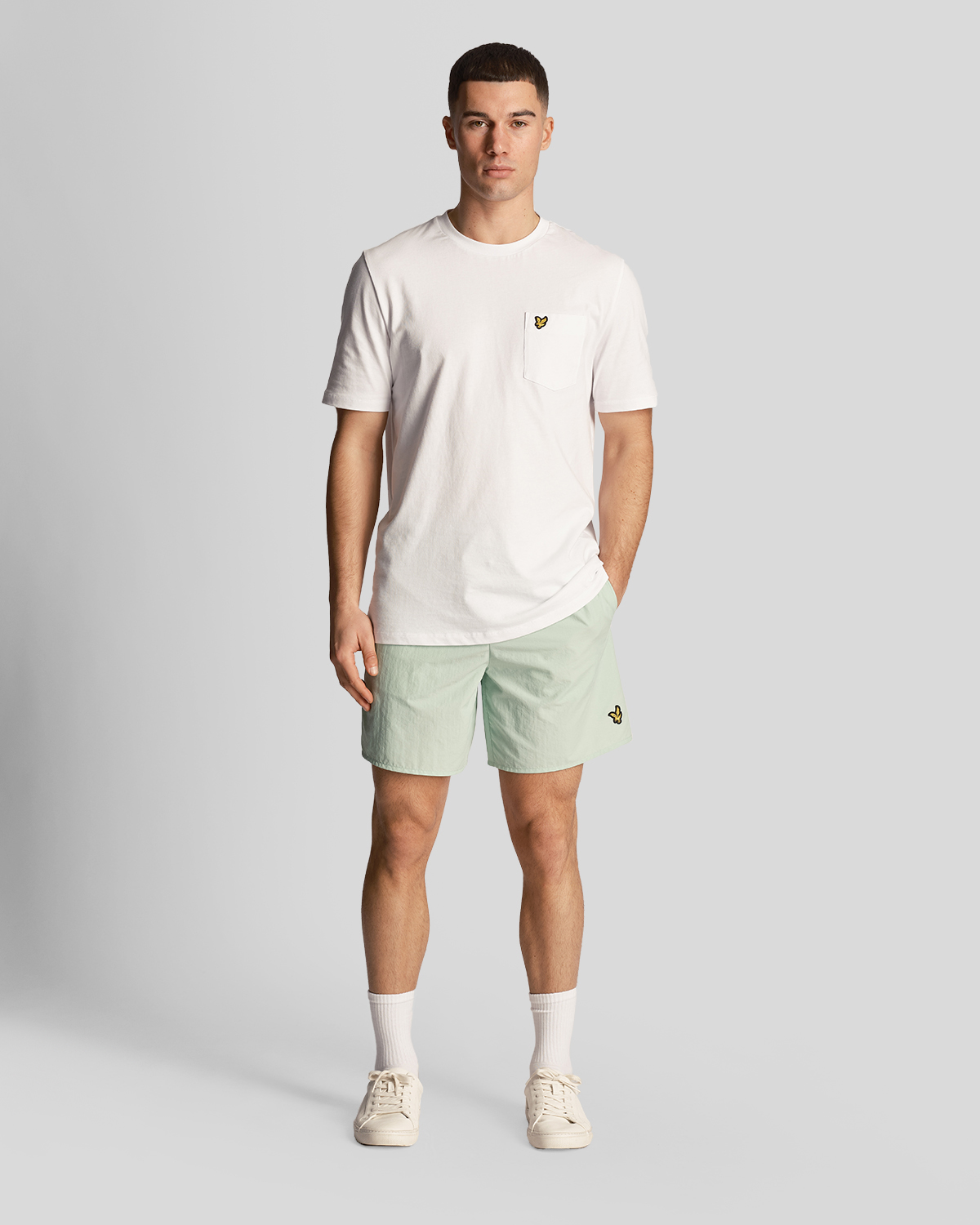 Lyle Scott Male Broeken Sh1204vb Plain Swimshort