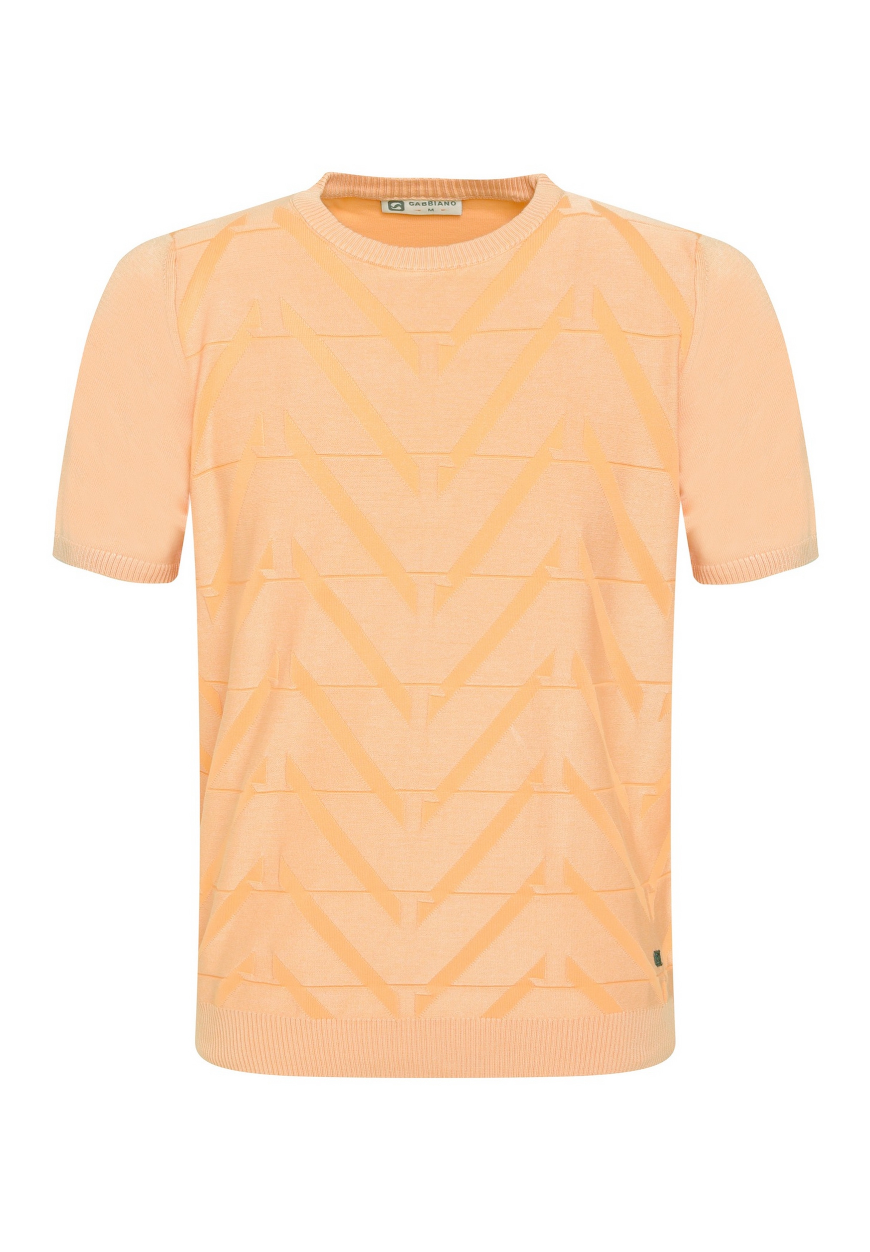 Gabbiano 154570 T shirt Knitted Ss Print T shirts 972 Soft Peach