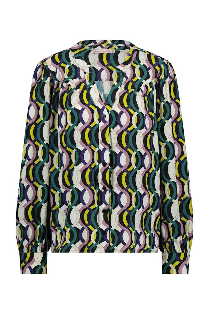 Studio Anneloes Robine Big Waves Blouse 09414 Blouse 9997 Multi Color