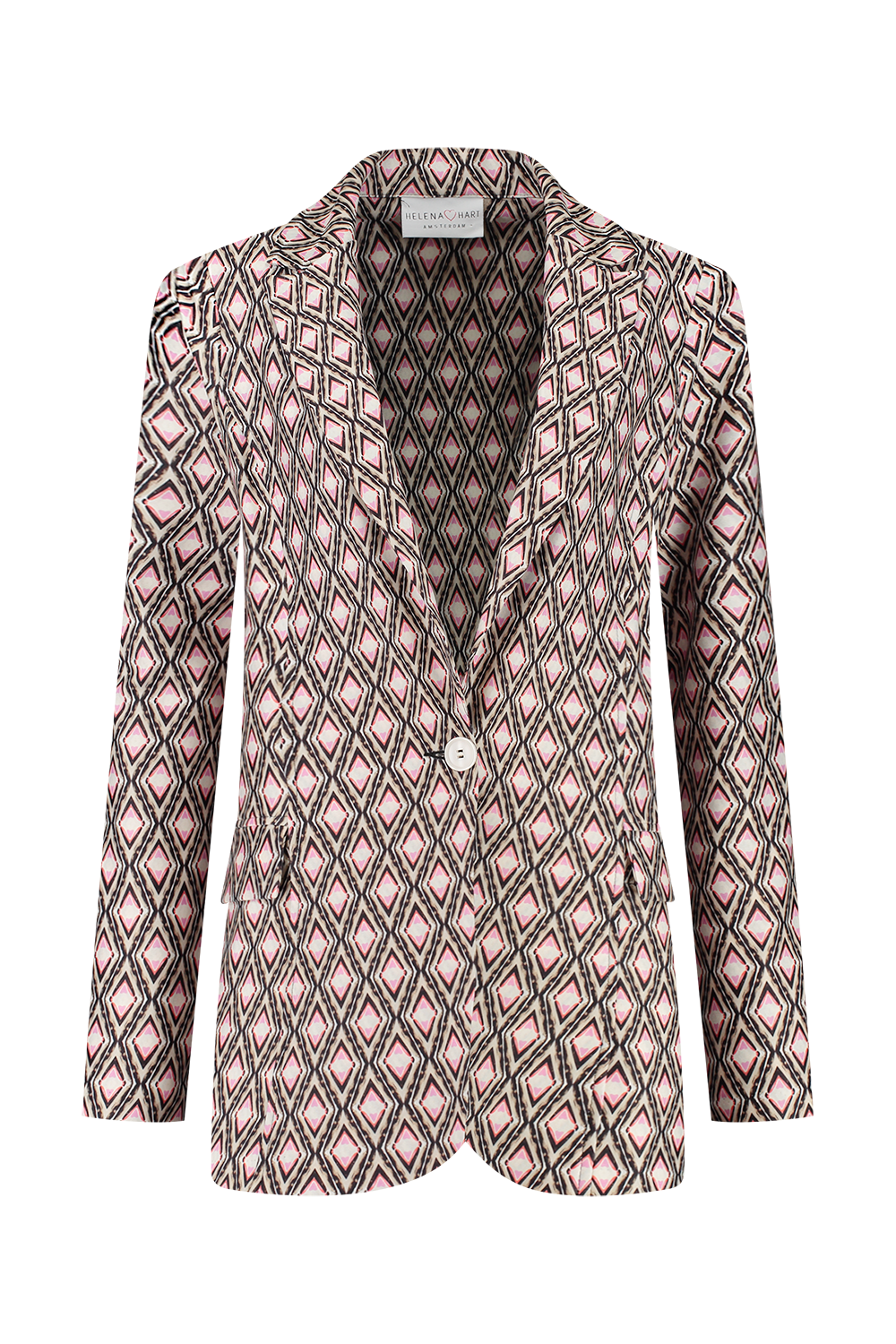 Helena Hart Female Jassen 7531mica Blazer Jake Print Mica