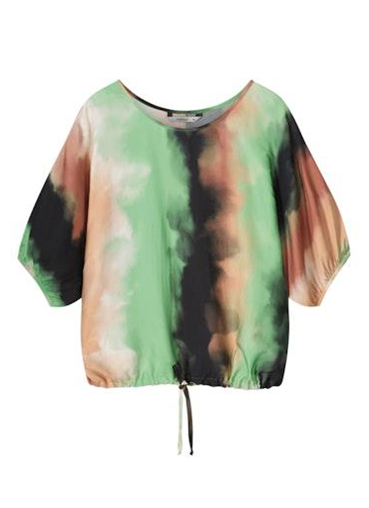 Summum Top Cloudy Dream Print 2s3114 12033 T shirt Korte Mouw 120 Multicolour