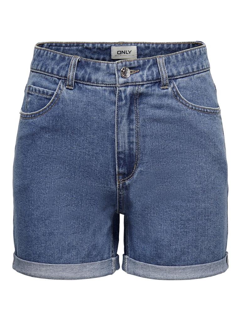 Only Female Broeken Onlvega Hw Mom Dnm Shorts Noos 15230571