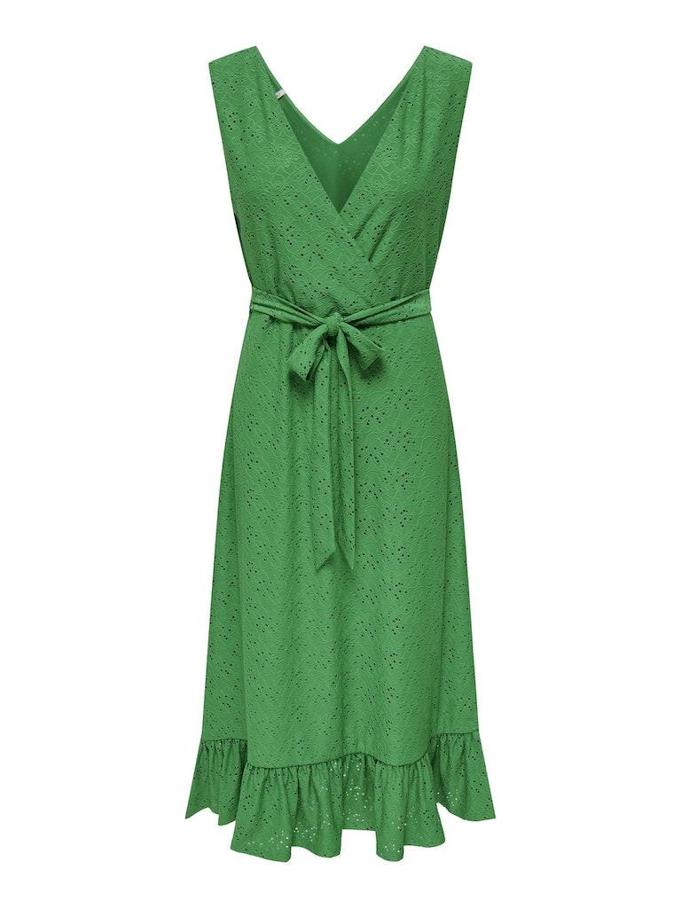 Only Onlsmilla S l Midi Dress Cs Jrs 15328939 Zomerjurkjes Green Bee