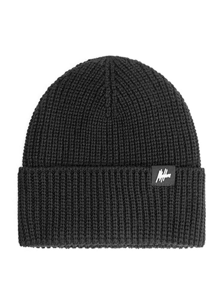 Malelions Sa1 aw23 03 Sport Label Beanie Mutsen 900 Black