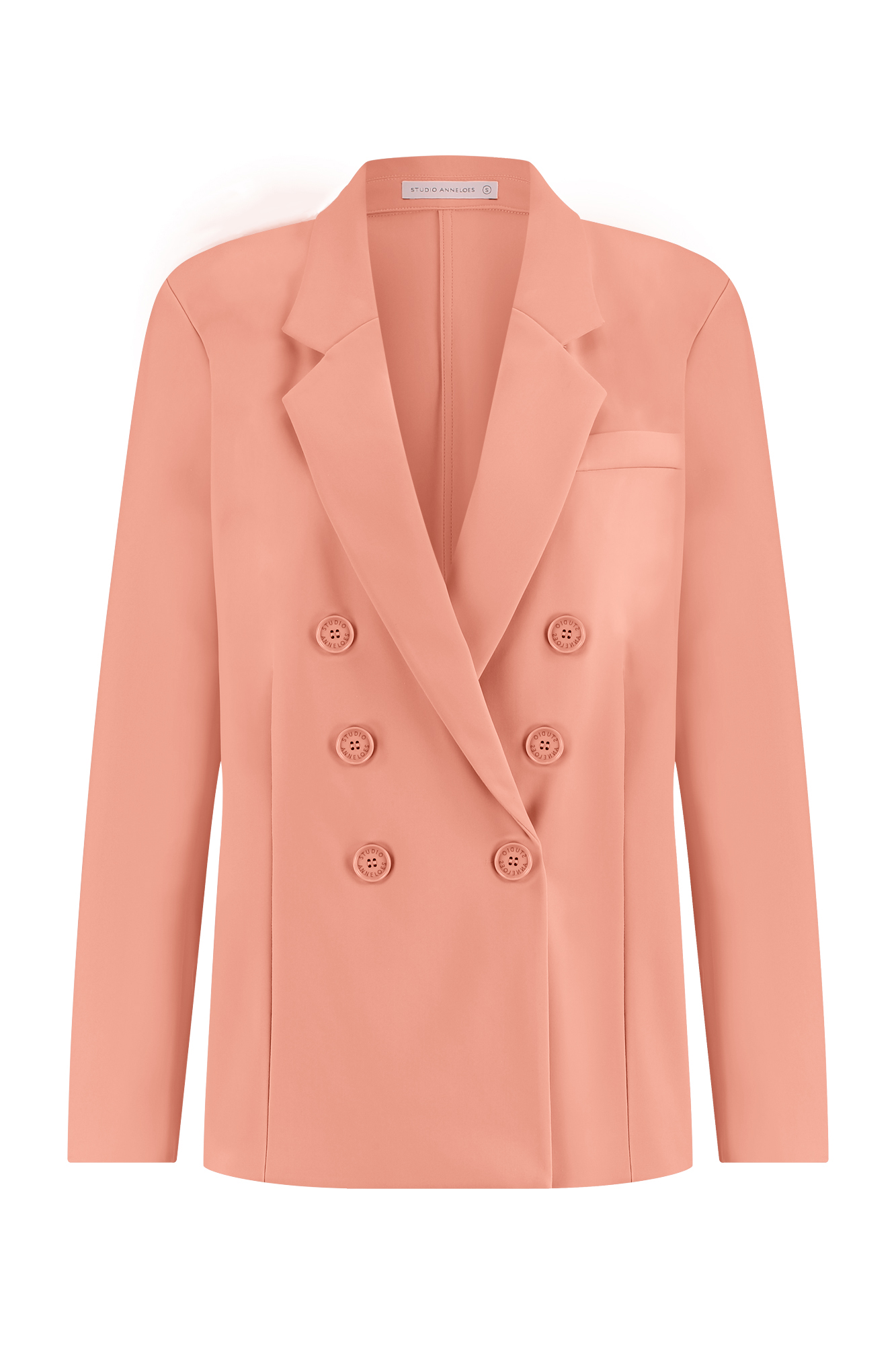 Studio Anneloes Violet Bonded Blazer 09813 Blazers 5400 Dusty Pink