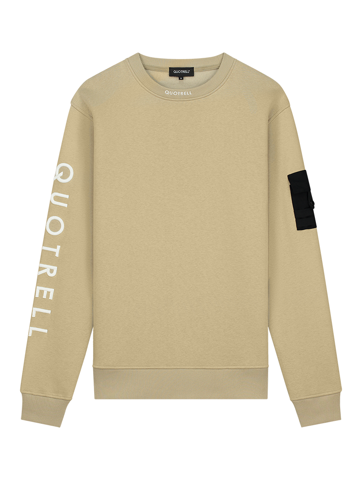 Quotrell Dublin Crewneck Sw21392 Sweater 8993 Oat off White