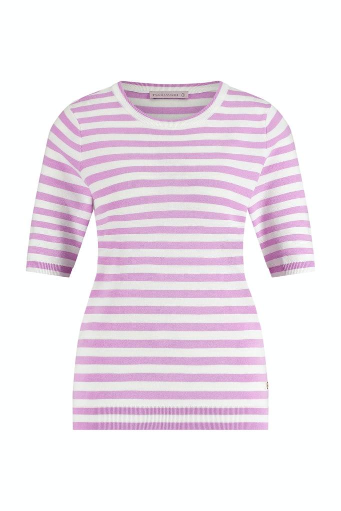 Studio Anneloes Female Truien Luna Ssl Stripe Pullover 10003