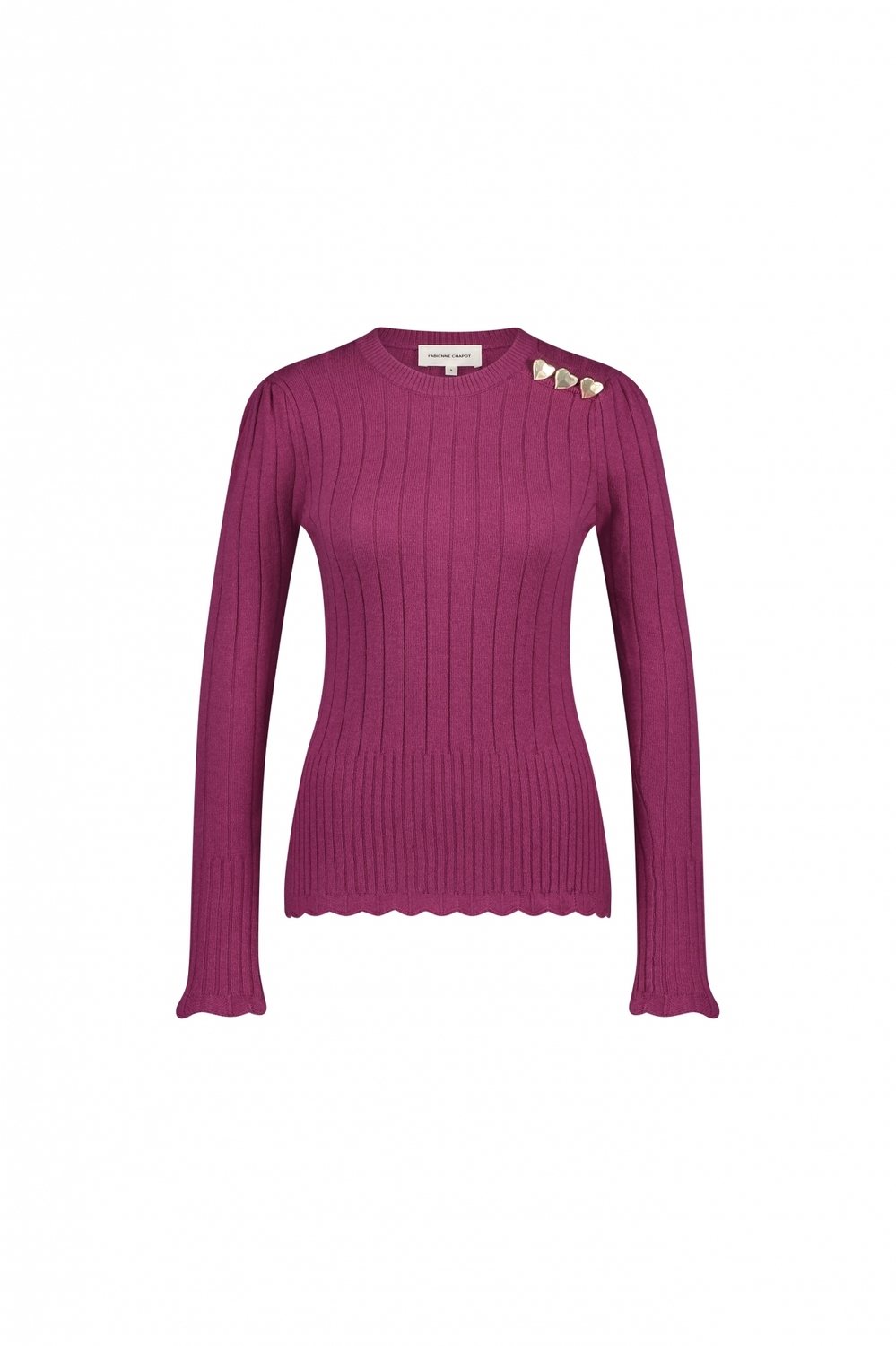 Fabienne Chapot Female Truien Banda Pullover Clt pul 22 aw24 7615