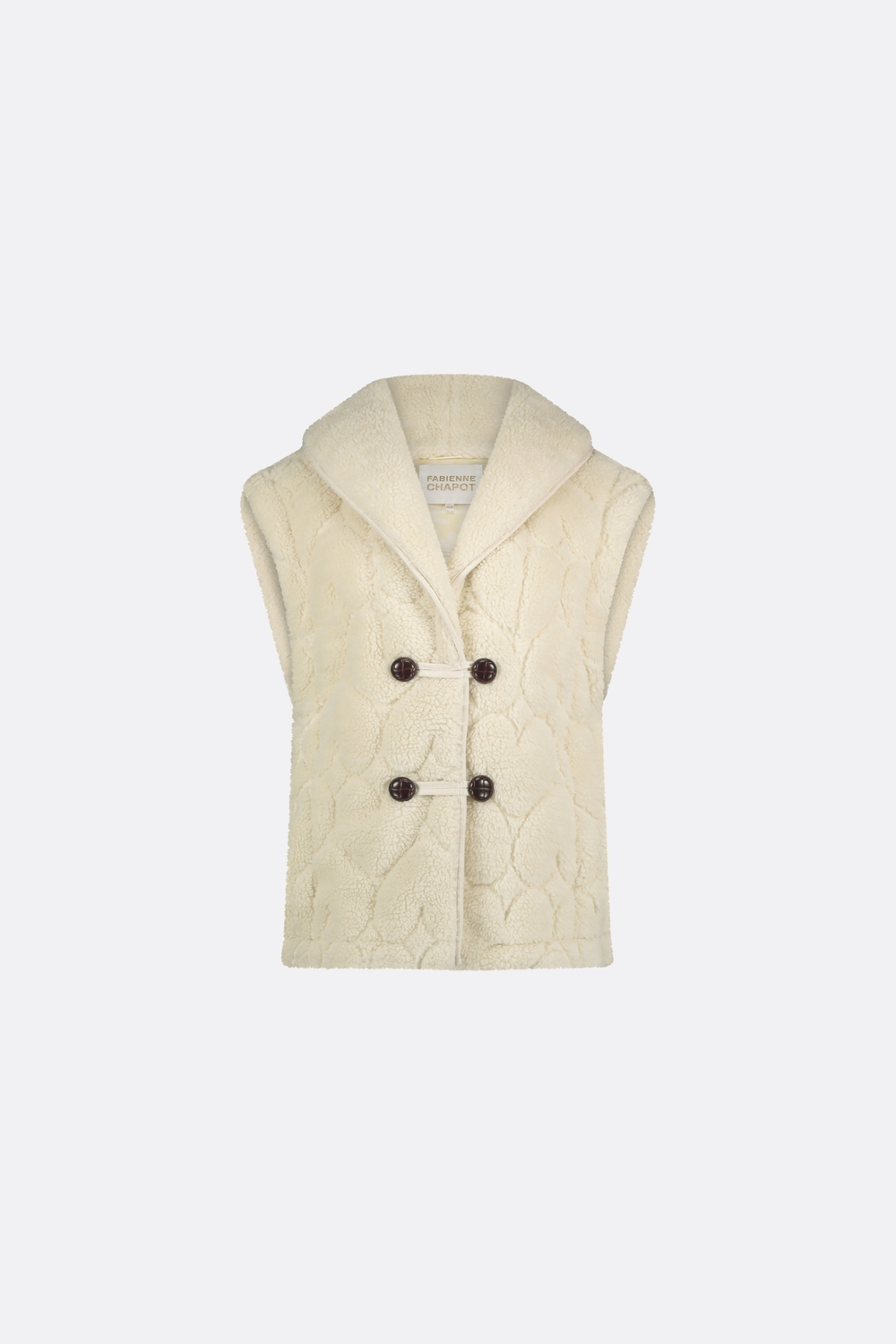 Fabienne Chapot Merlin Gilet Clt cts 04 aw24 1 Gilets 1009 Cosy White