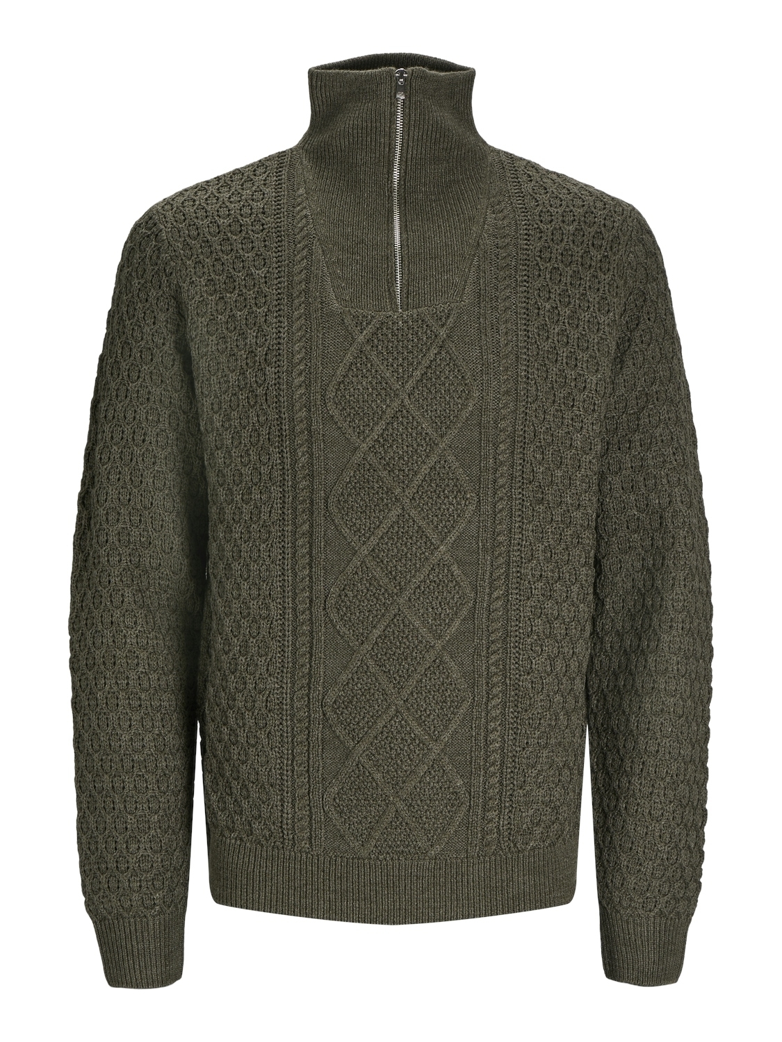 J%ampJ Premium Male Truien Jprblunorth Knit High Neck Sn 12261780