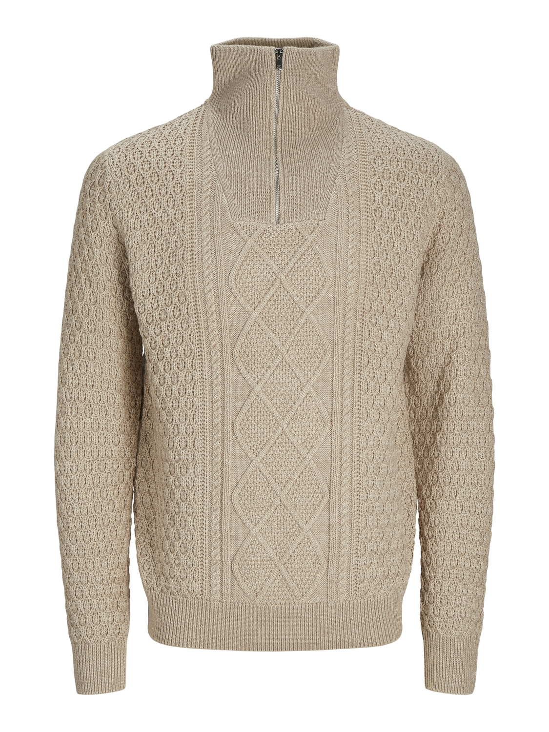 J%ampJ Premium Male Truien Jprblunorth Knit High Neck Sn 12261780