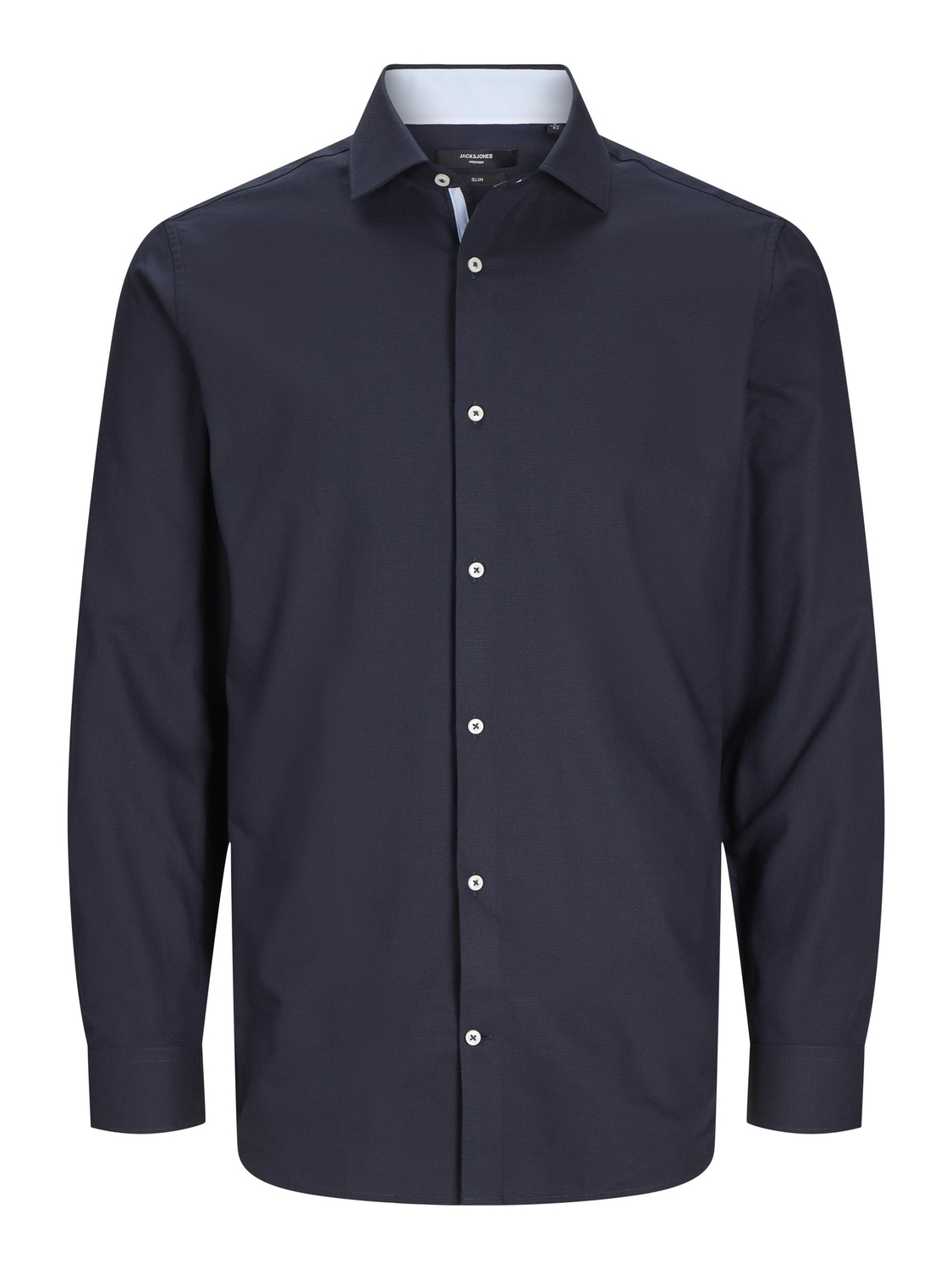 J j Premium Male Overhemden Jprblaparker Detail L s Shirt Sn 12260641