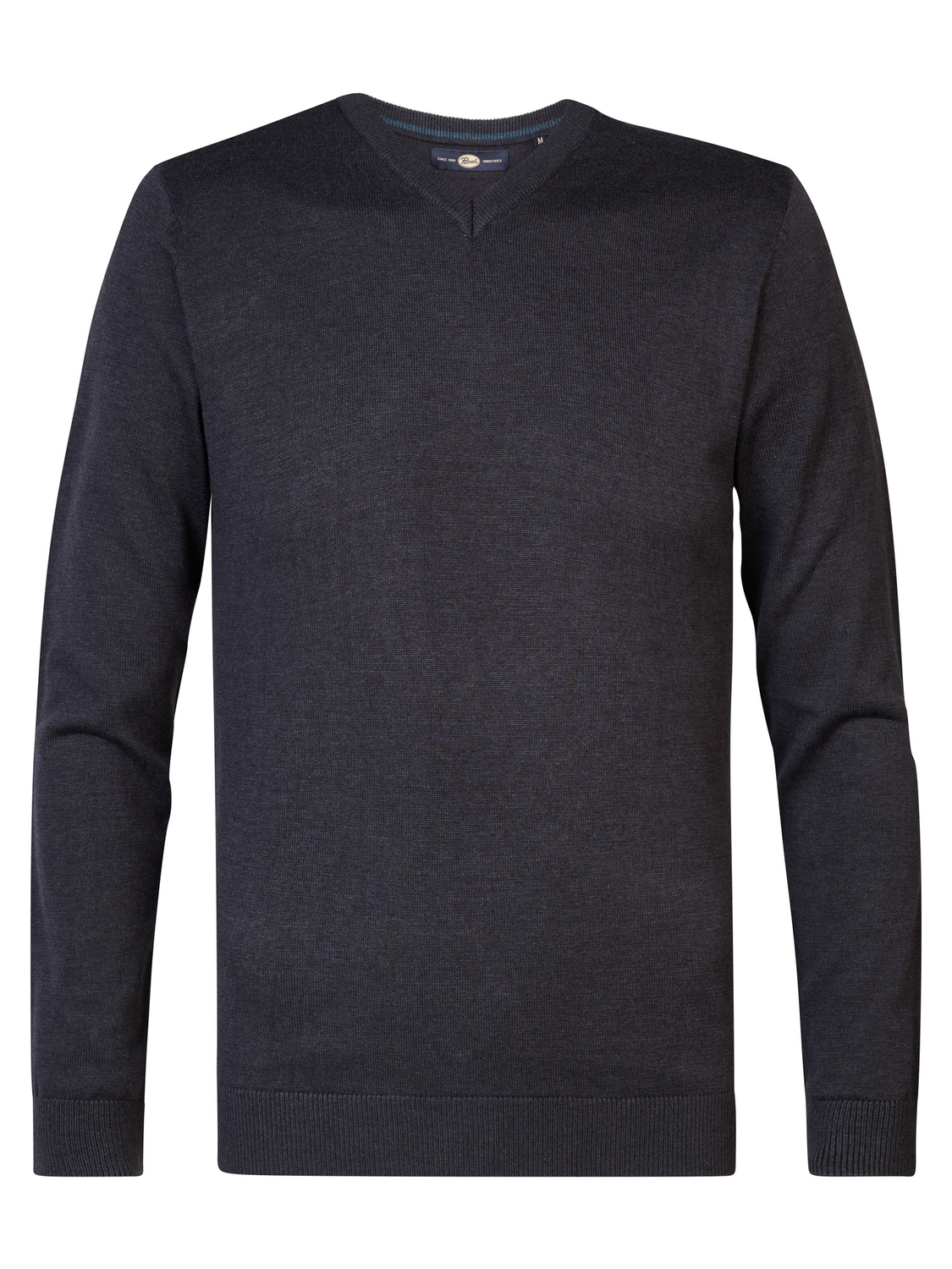 Petrol Male Truien M 3040 kwv200 Knitwear V neck Basic