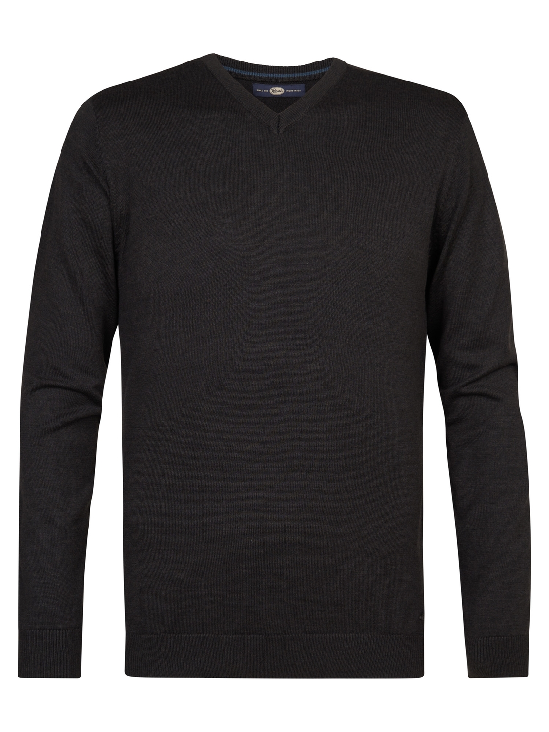 Petrol Male Truien M 3040 kwv200 Knitwear V neck Basic