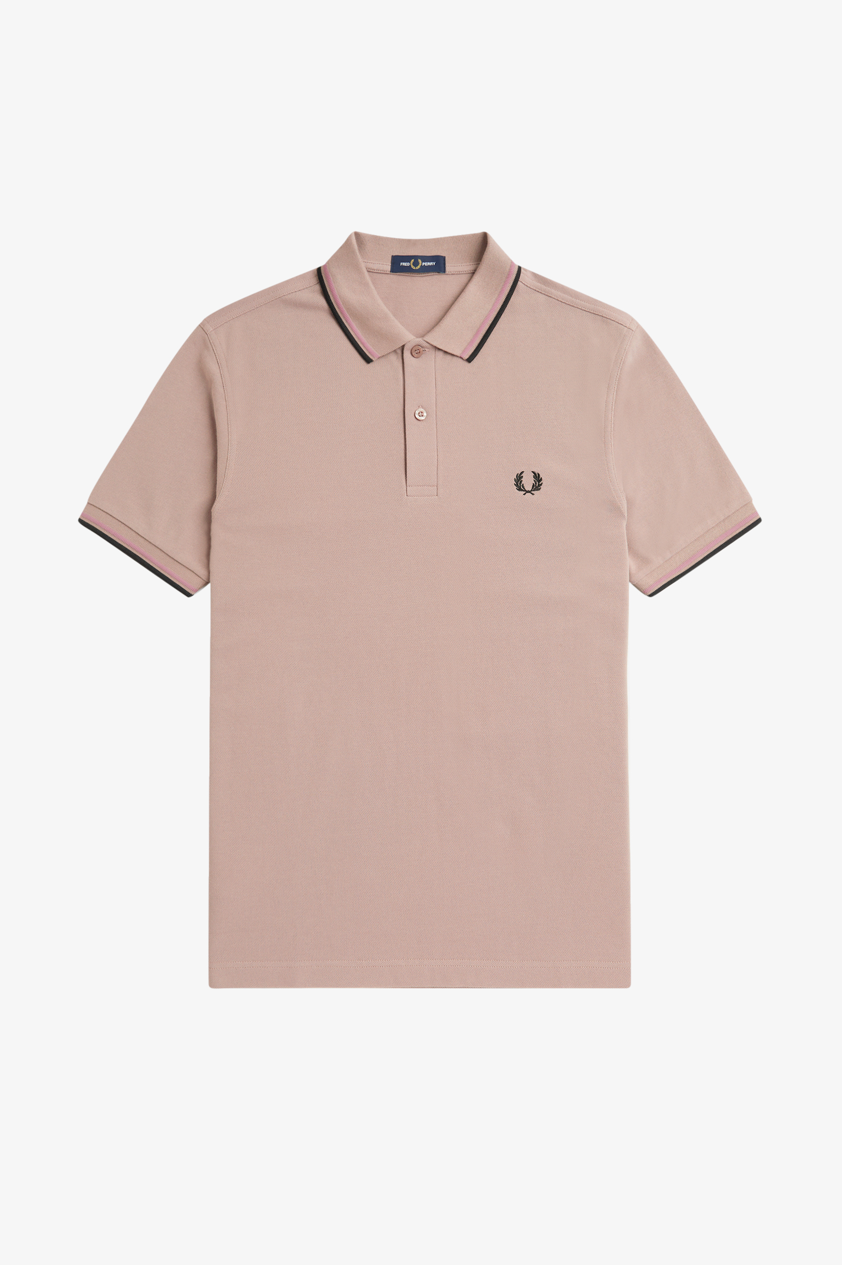 Fred Perry The Twin Tipped Polo M3600 Poloshirts U89 Dark Pink