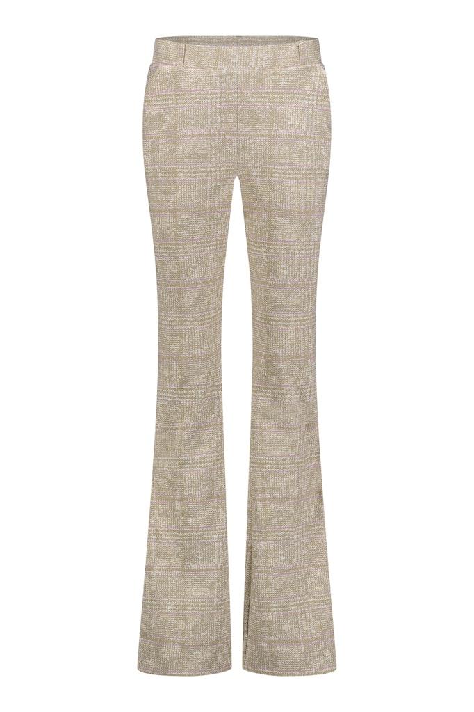 Studio Anneloes Female Broeken Flair Long Check Trousers 09959