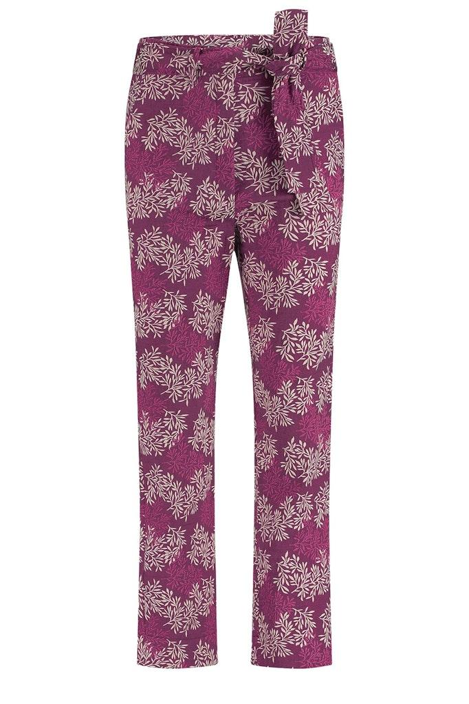 Studio Anneloes Mitan Jacquard Trousers 11120 Broek 5514 Fuchsia kit