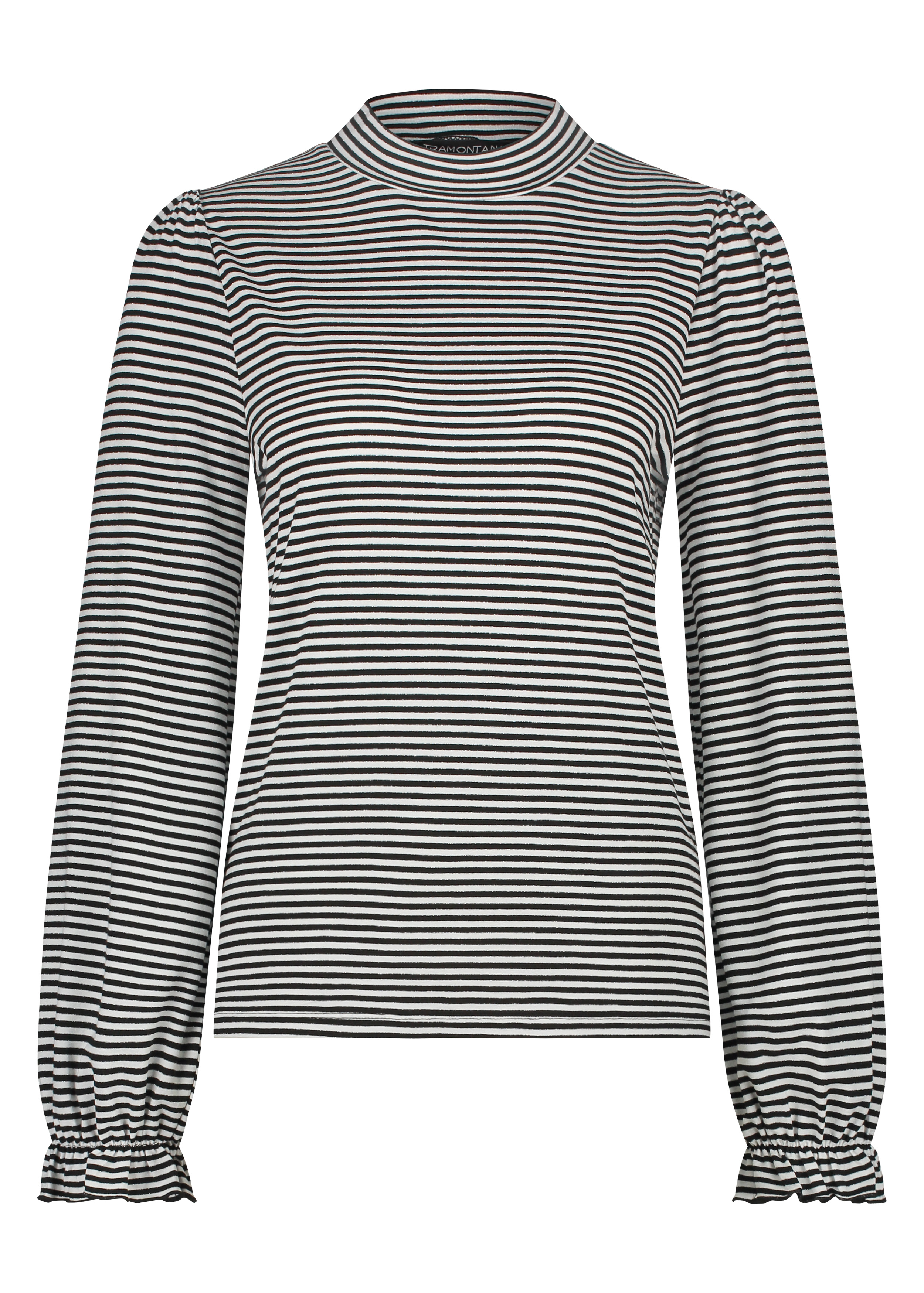 Tramontana Female Shirts En Tops K05 13 401 Top Stripe Lurex