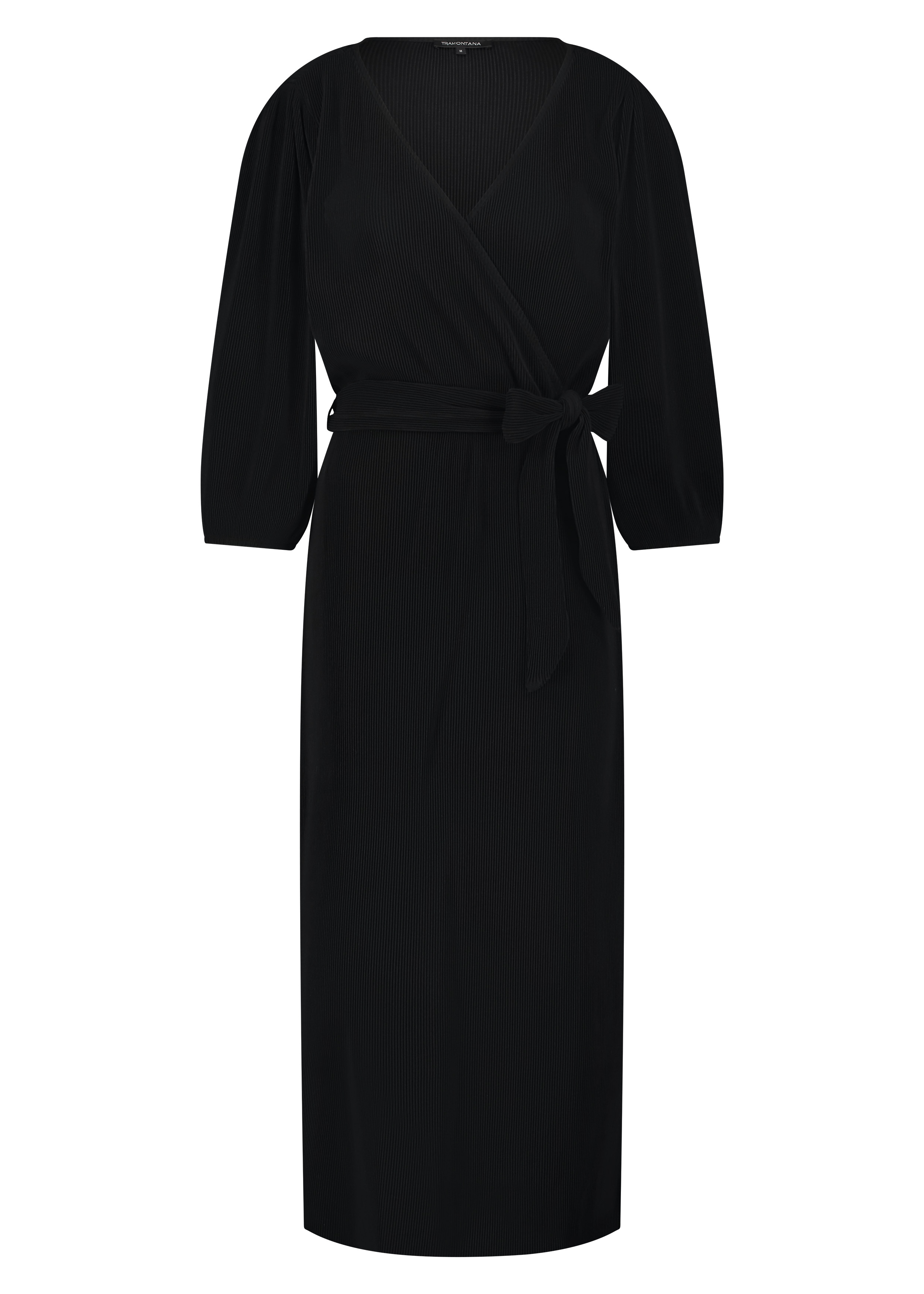 Tramontana k02 13 501 dress plisse Jurk 009000 black Expresswear