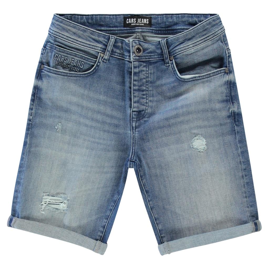 Cars Jeans Tazer Short Damage Blue Black 62644 Broek 06 Stone Used