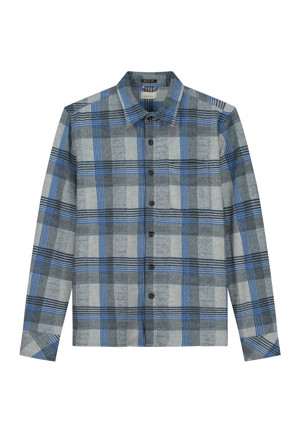 Dstrezzed Male Overhemden Gus Flannel Shirt 303882