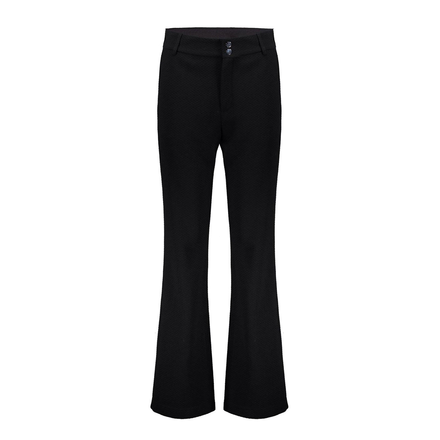 Geisha Pants Solid Jacquard 41591 21 Broek 999 Black