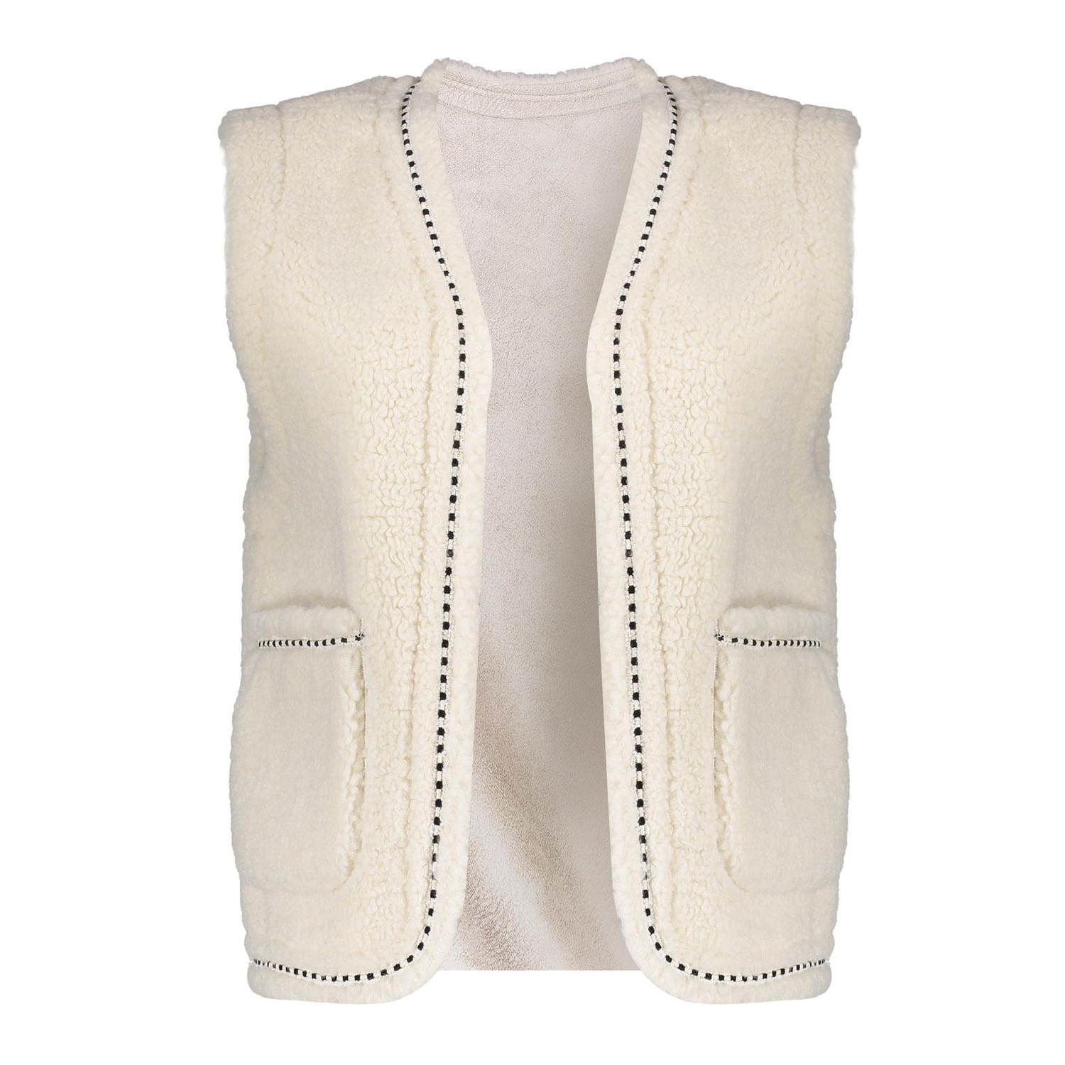 Geisha Female Vesten Gilet Teddy Embroidery 45553 19