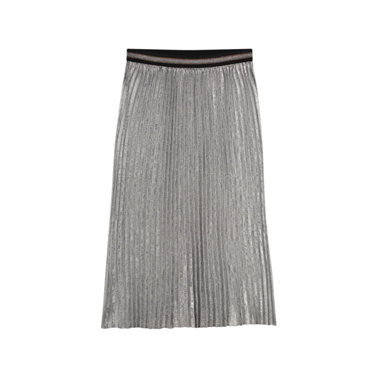 Summum Female Rokjes Pleated Skirt Lamee Metallic 6s1256 12114