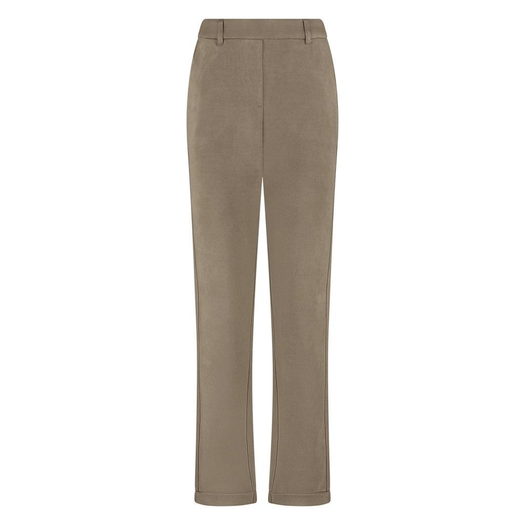 Nukus Female Broeken Roos Pants Scuba Fw240318