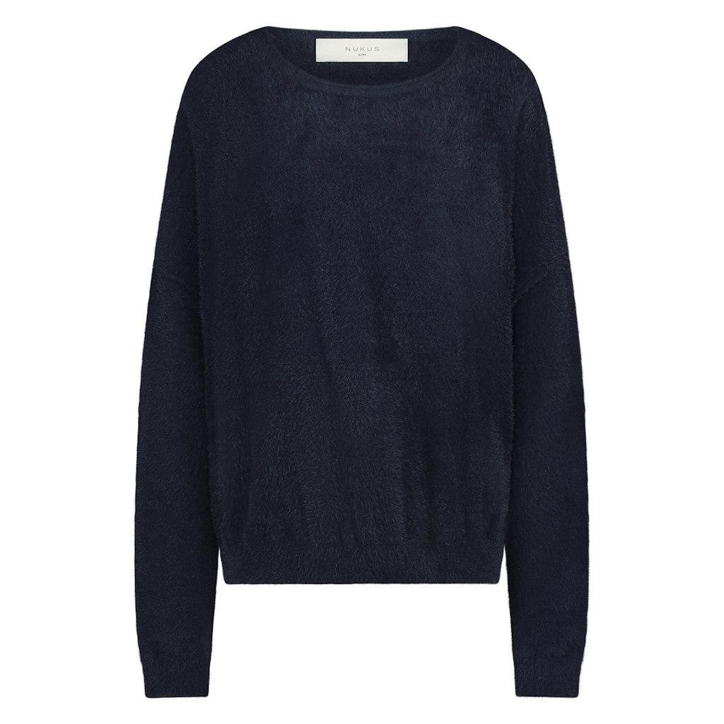 Nukus Matilde Pullover Soft Fw24065 Trui 70 Navy