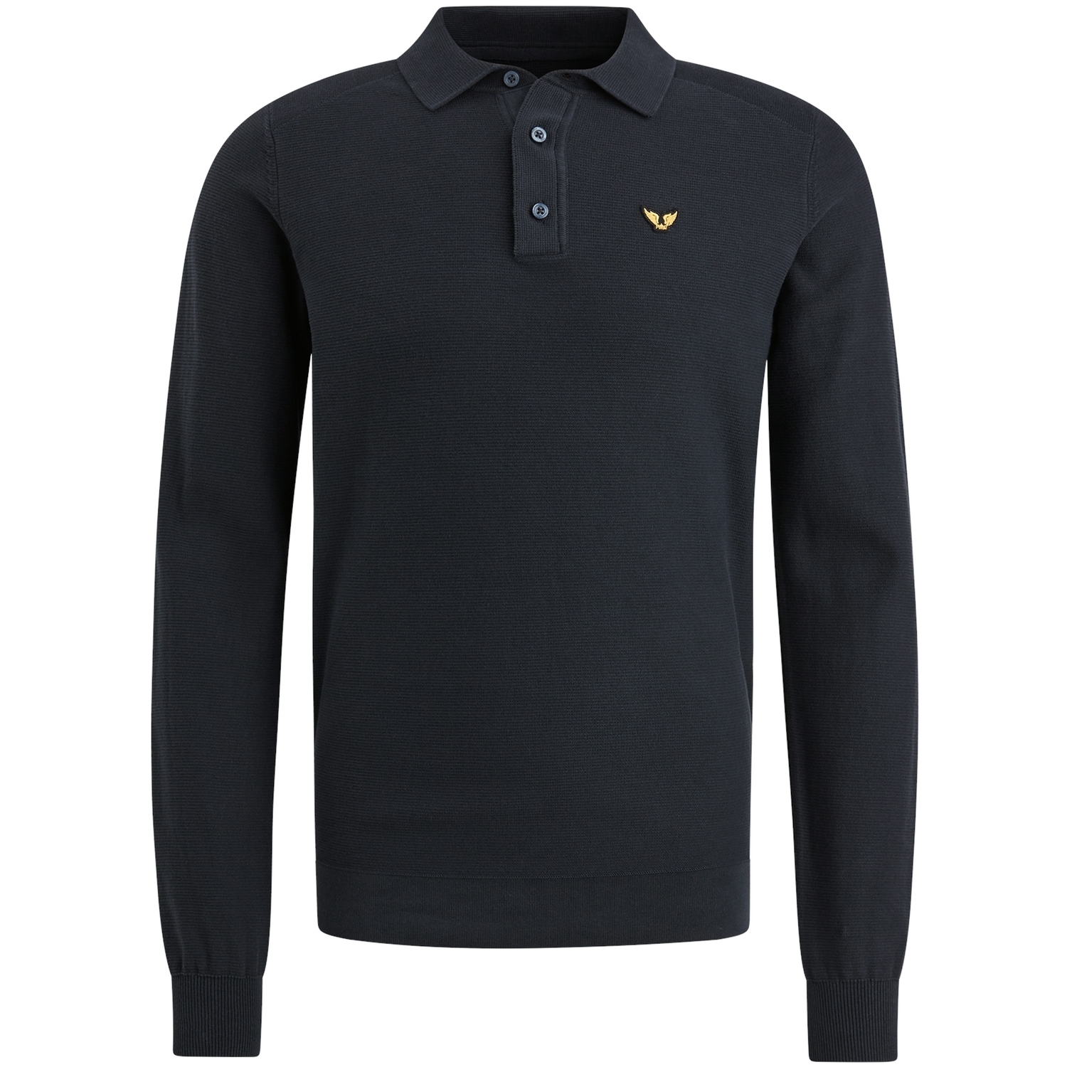 Pme Legend Male Shirts En Tops Pps2408850 Long Sleeve Polo Cotton