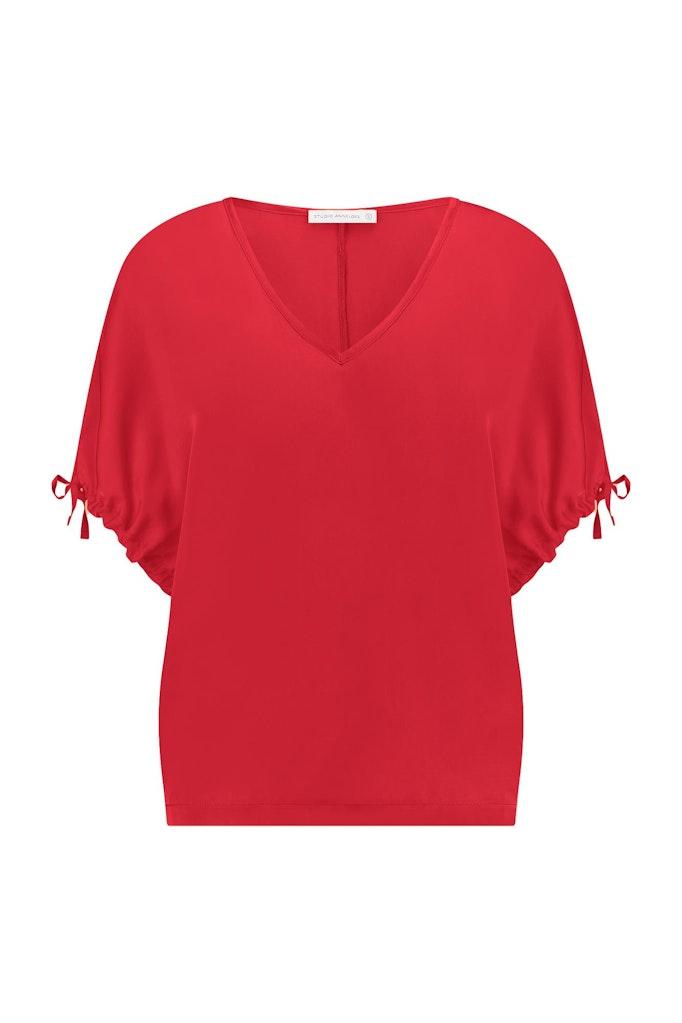 Studio Anneloes Female Shirts En Tops Aveline Satin Top 11430