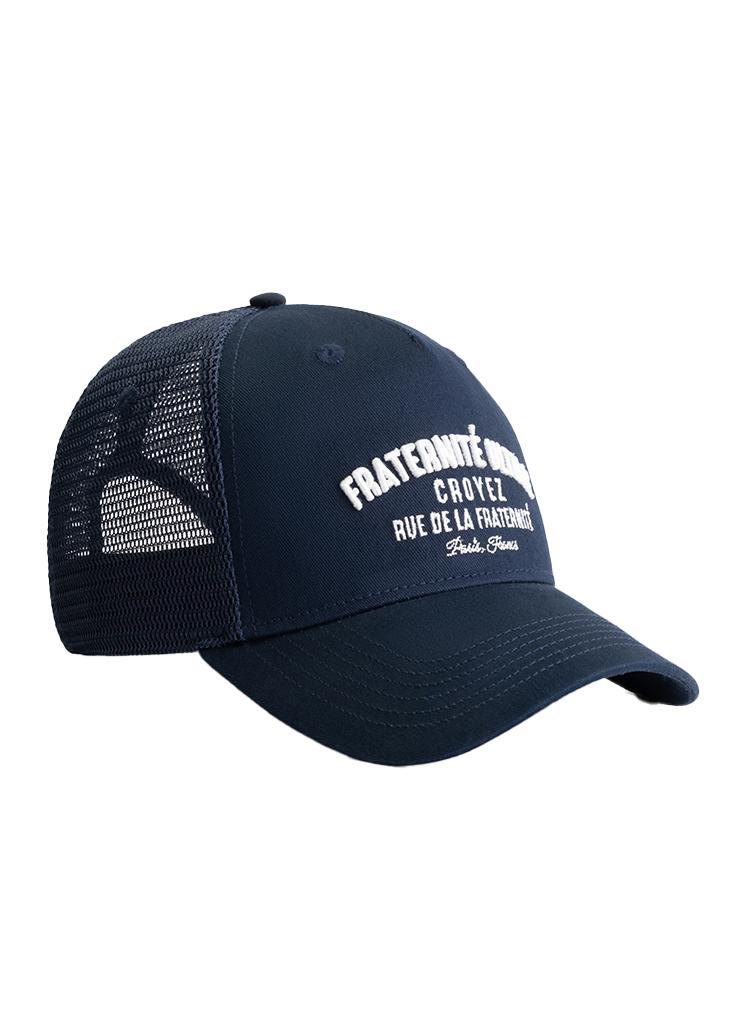 Croyez Homme Ca1 aw24 01 Fraternité Trucker Cap Caps 303 Navy