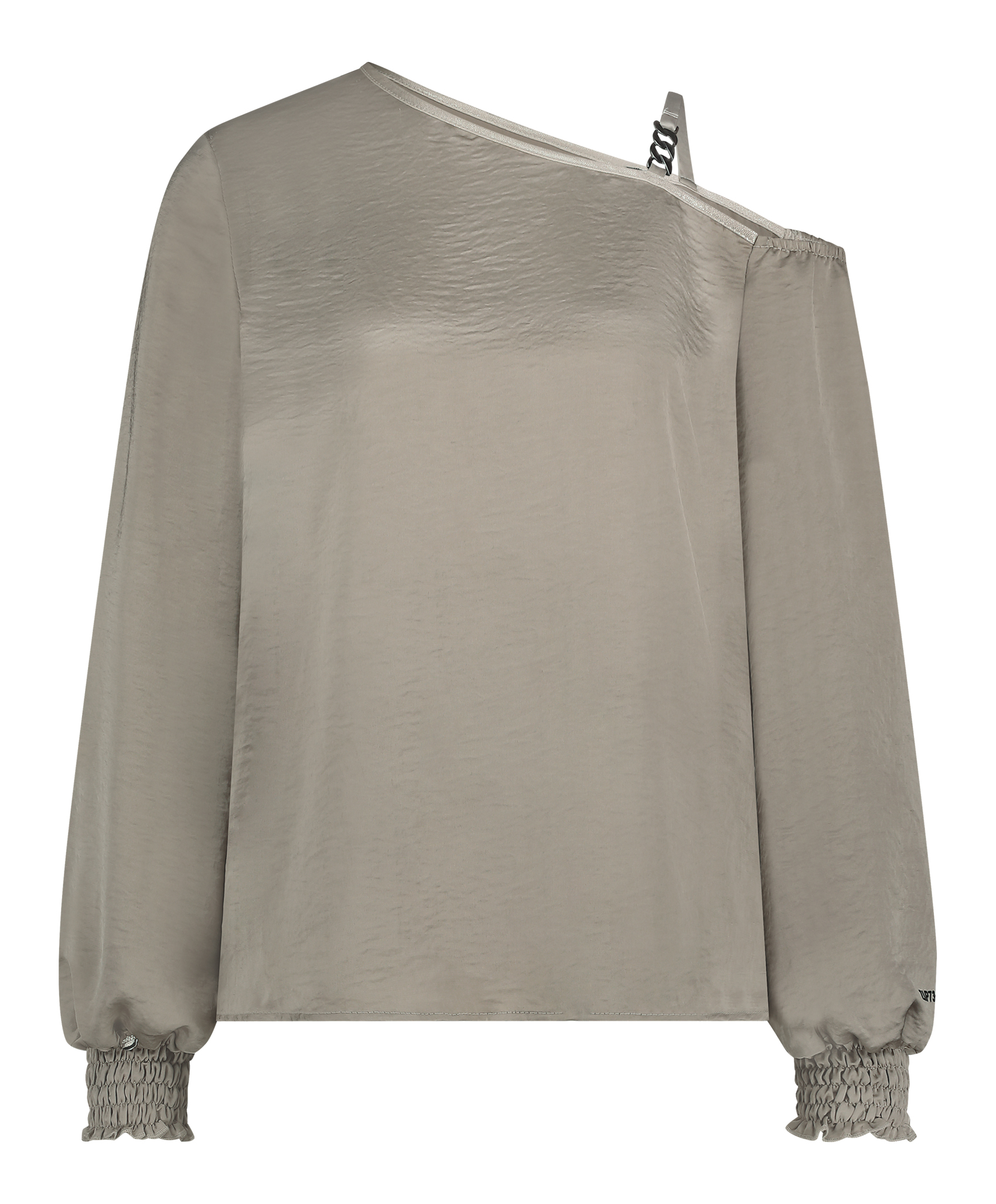 Zip73 Female Shirts En Tops Top A symm. Uni Champagne W24 627 03 255