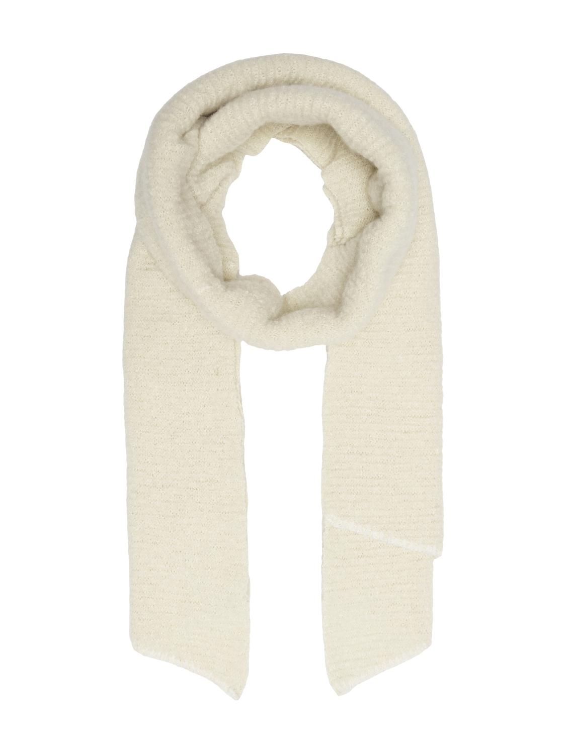 Only Onlmerle Life Knitted Scarf Noos 15221486 Sjaals Cloud Dancer