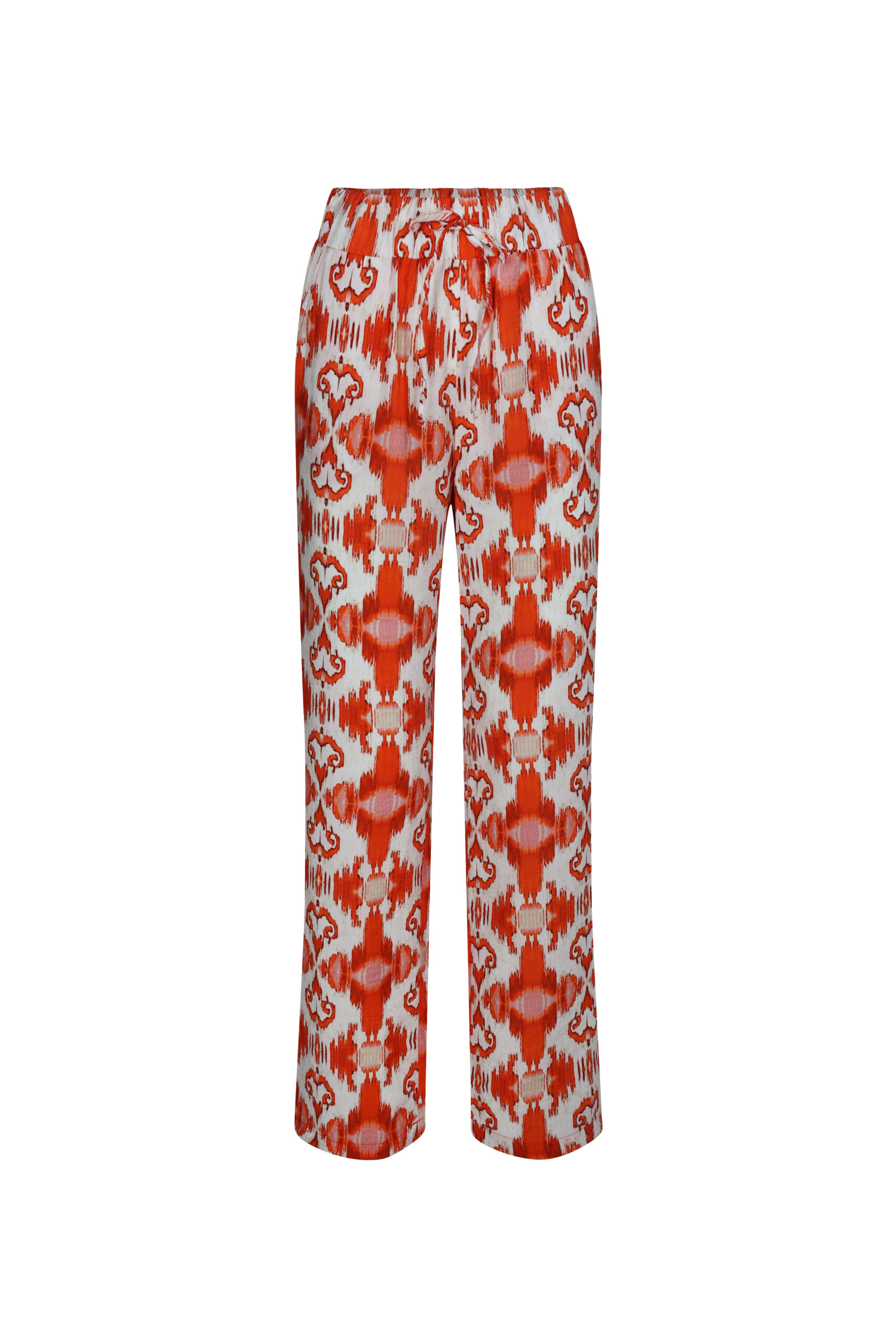 Elvira Casuals E3 24 008 Trouser Dani Broek 986 Orange Summer