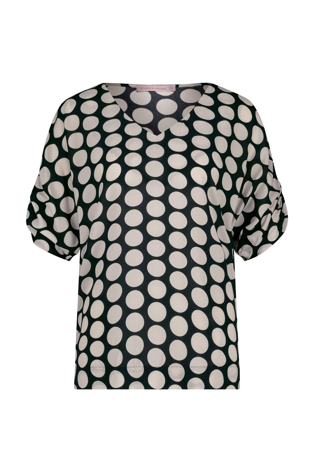 Studio Anneloes Female Shirts En Tops Birgitta Dot Top 11637